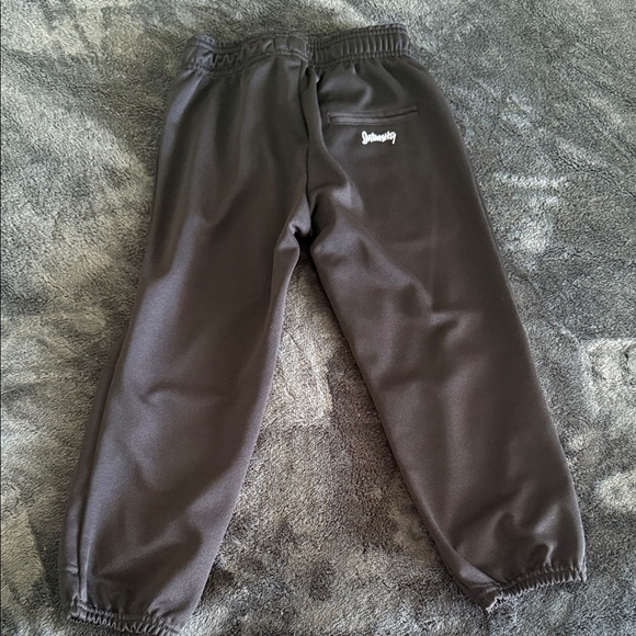 Girls Black Softball Pants - Picture 3 of 3
